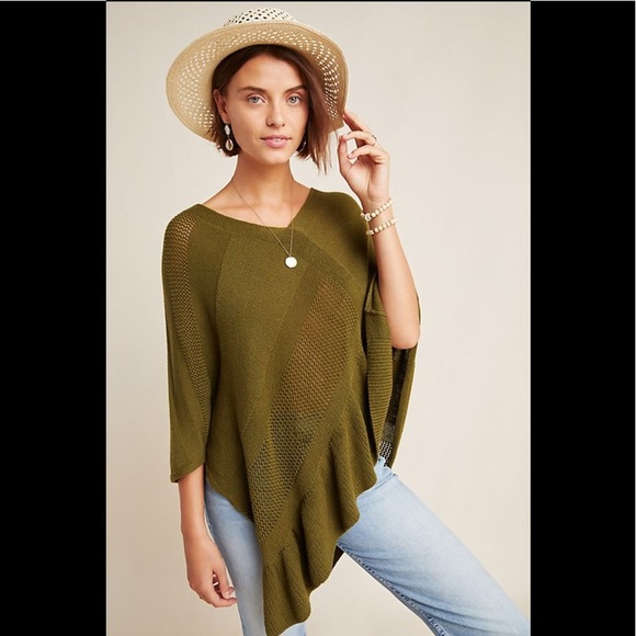 NWT Anthropologie Poncho - Picture 2 of 5